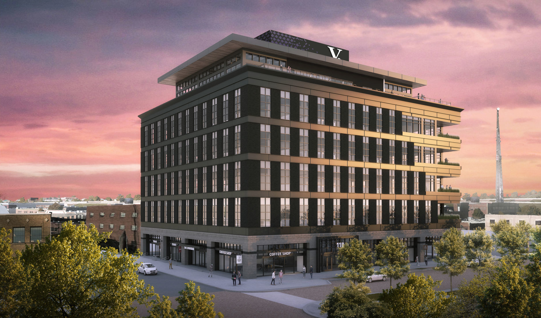 Vast Bank Building development